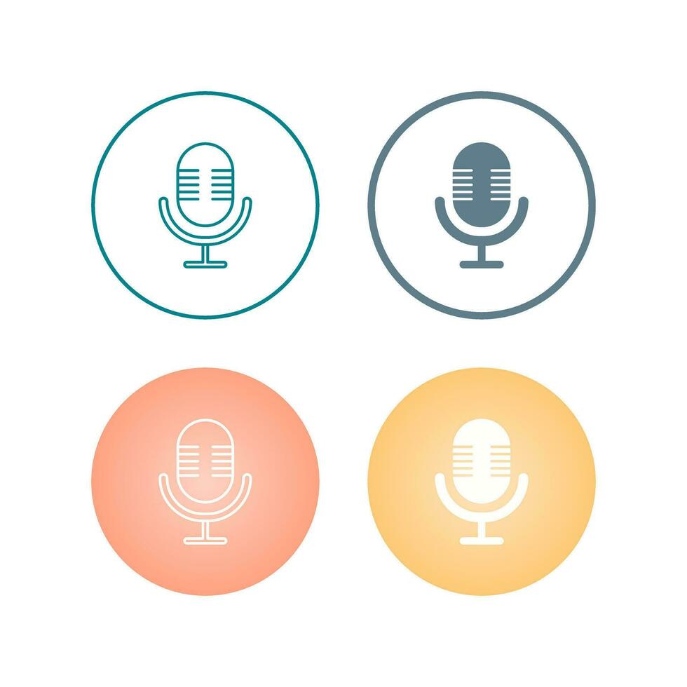 Microphone Vector Icon