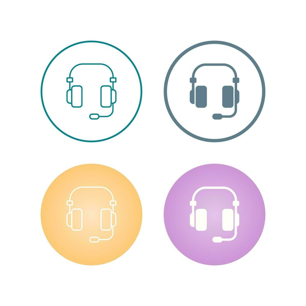 Headset Vector Icon