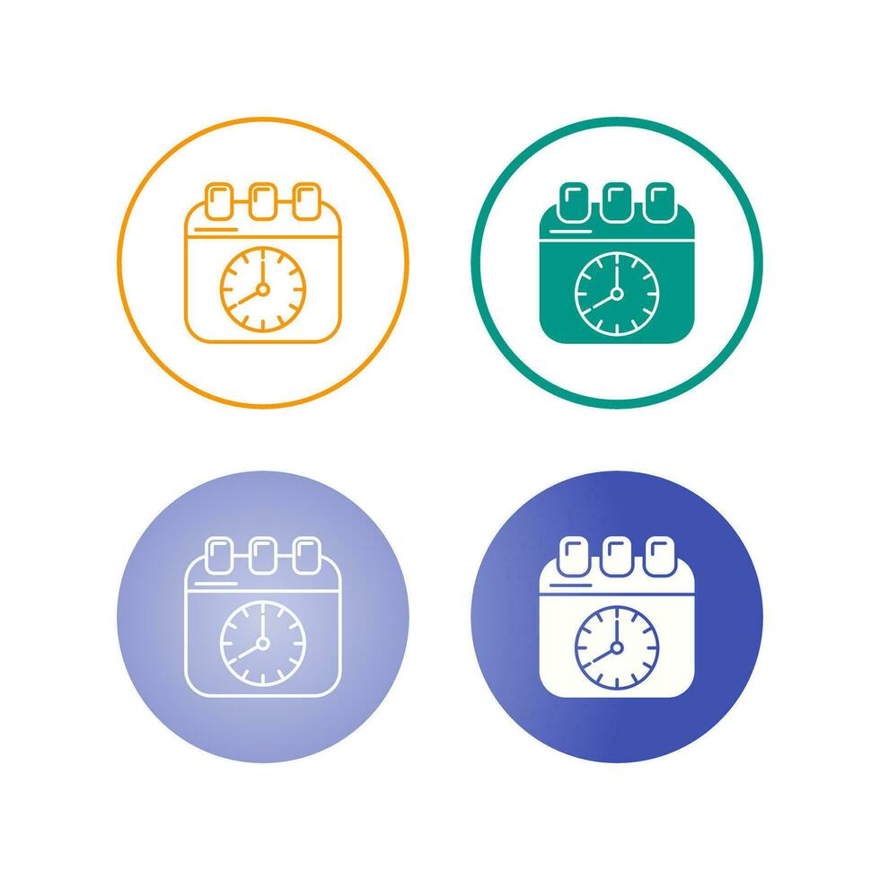 Deadline Vector Icon