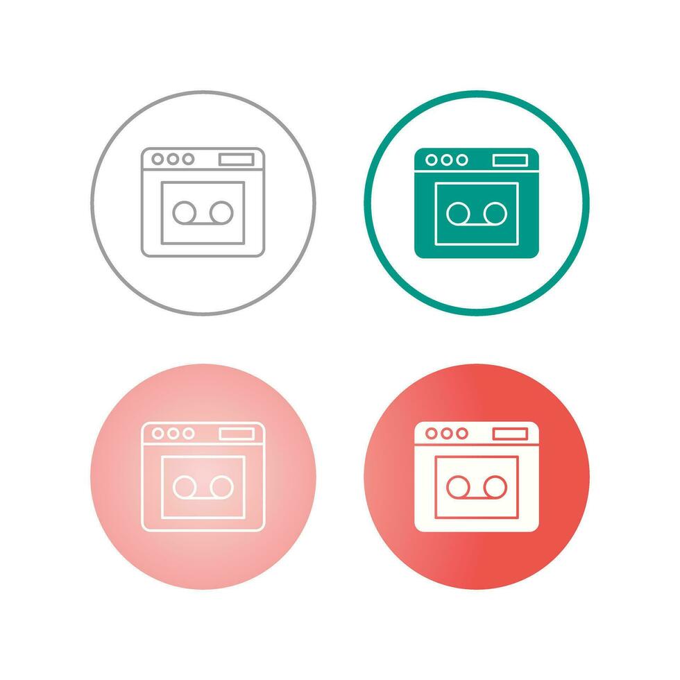 Audio Recorder Vector Icon