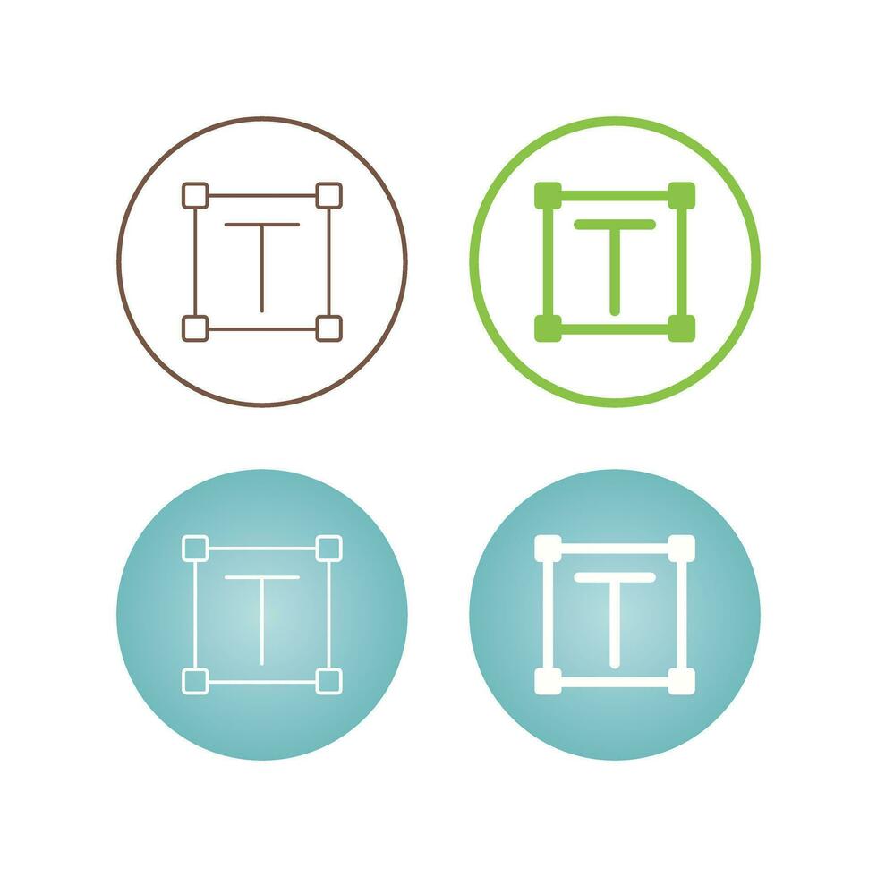 Text Vector Icon