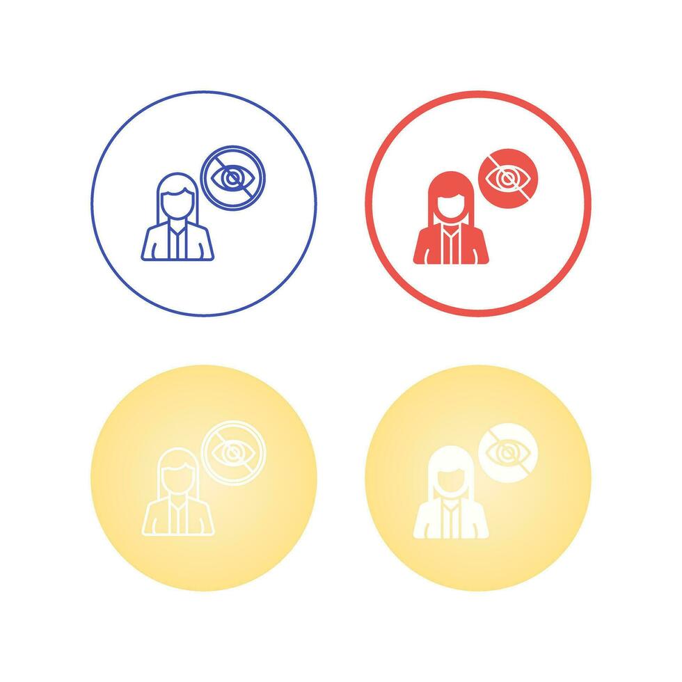 Blind Vector Icon