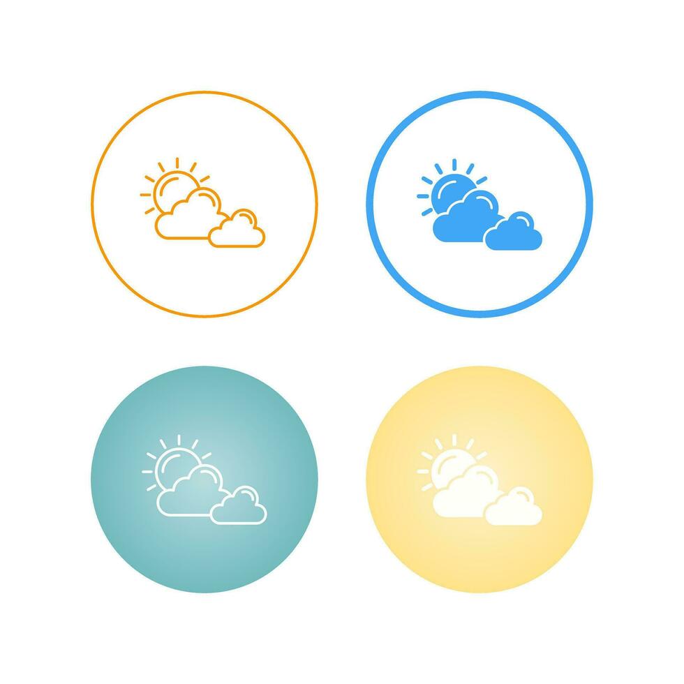 Cloudy Vector Icon