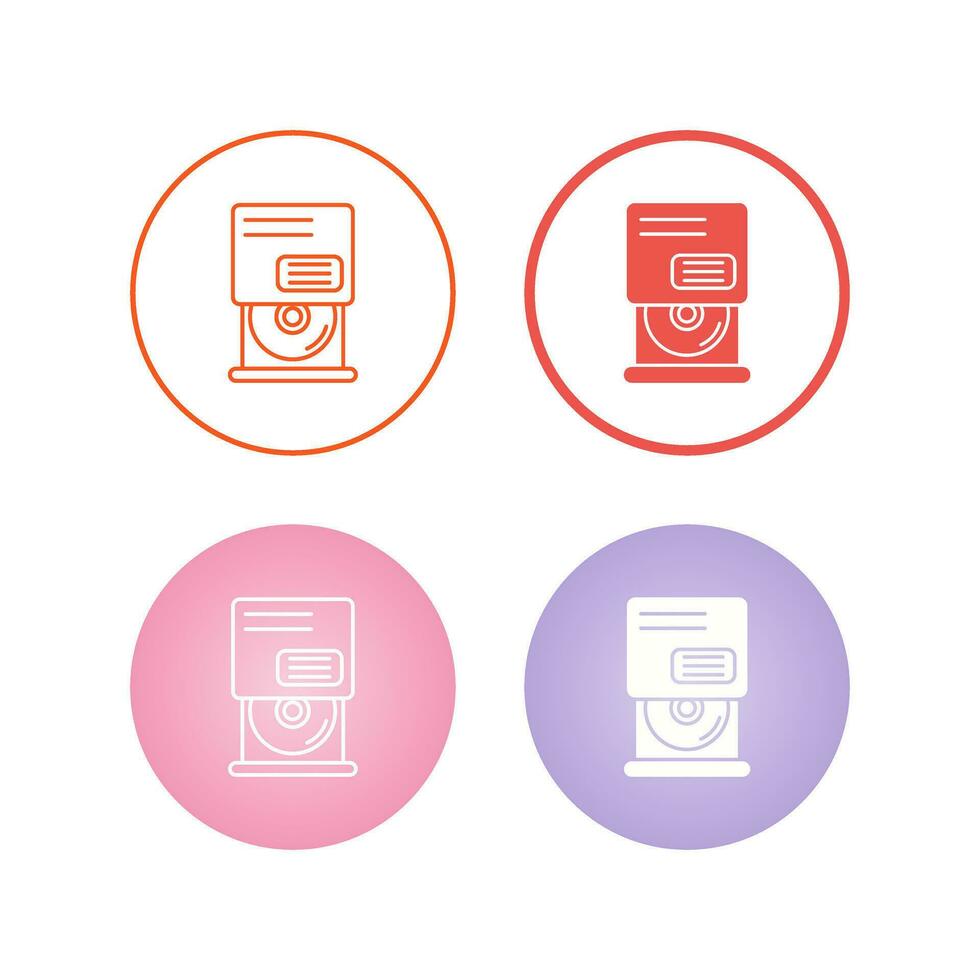 Cd Room Vector Icon