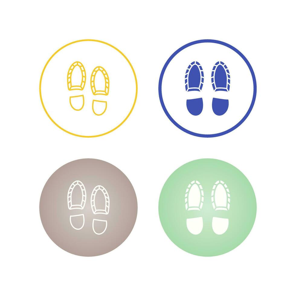 Footprint Vector Icon