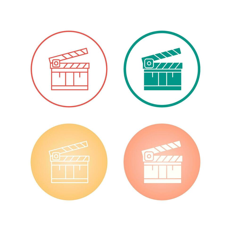 Clapperboard Vector Icon