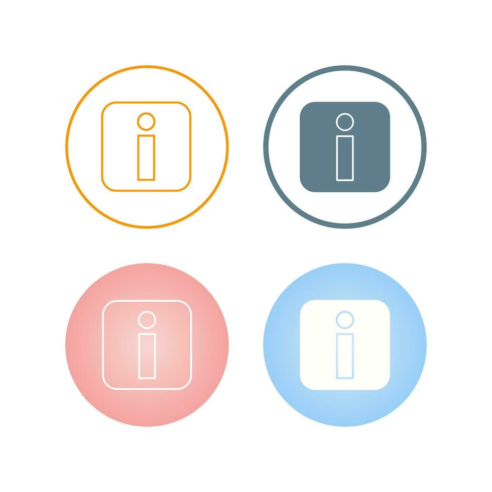 Information Vector Icon