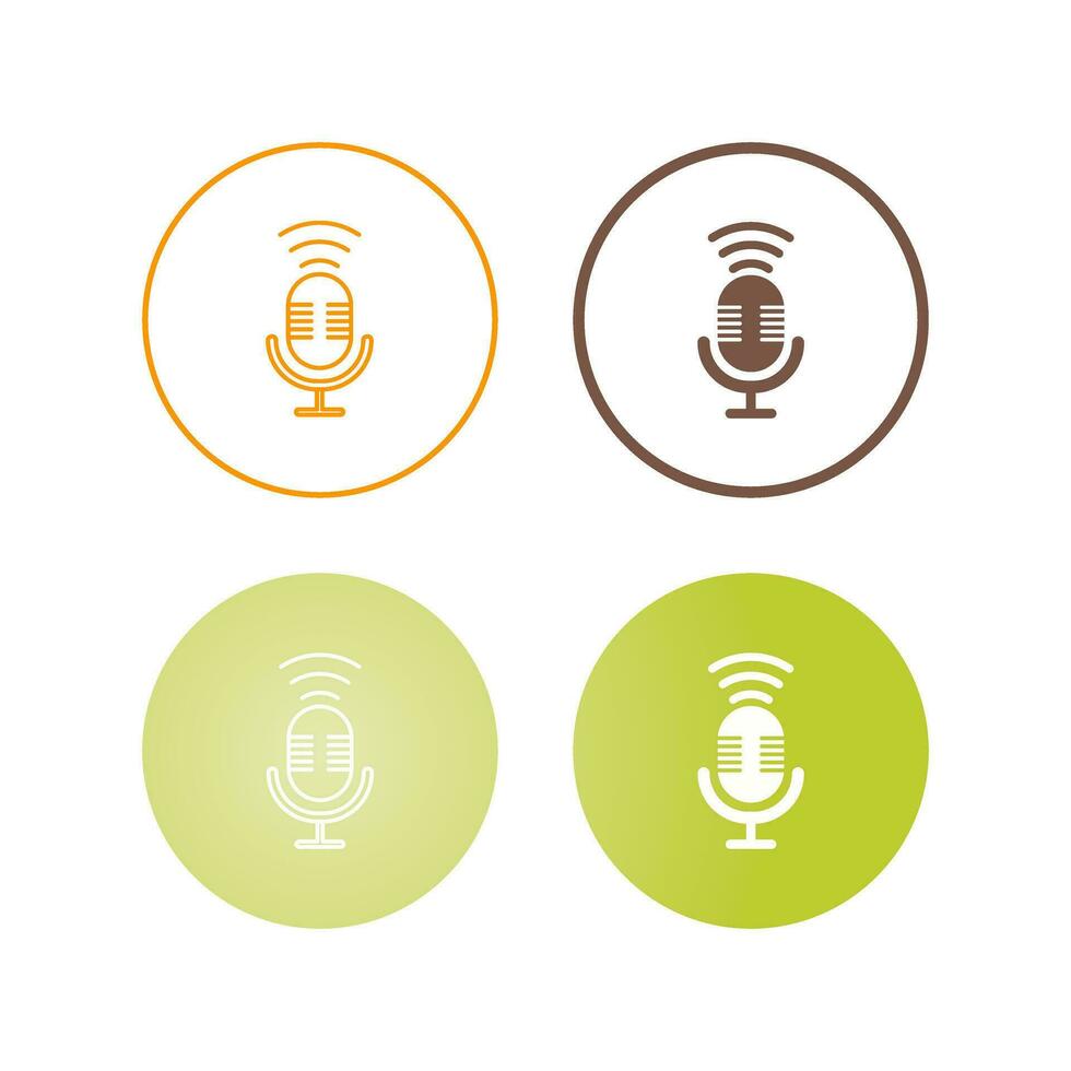 Podcast Vector Icon