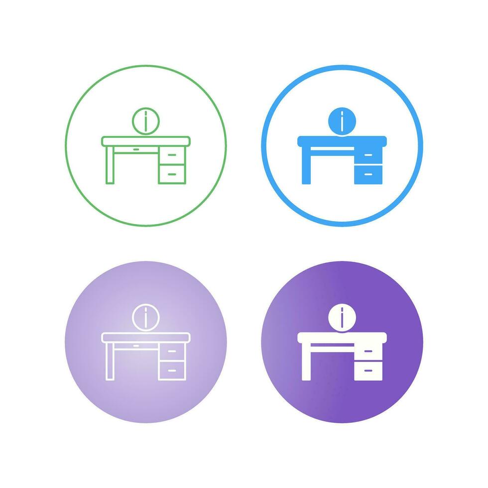 Information Desk Vector Icon