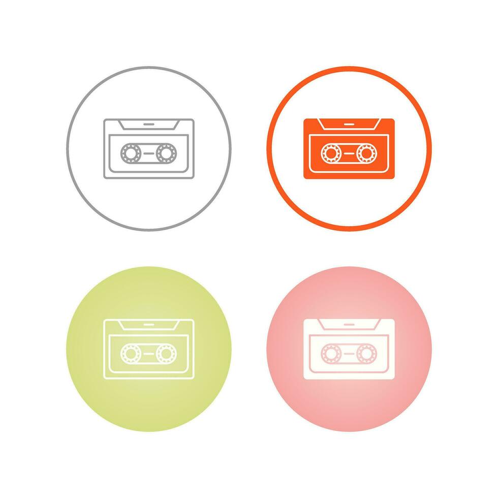 Cassette Vector Icon