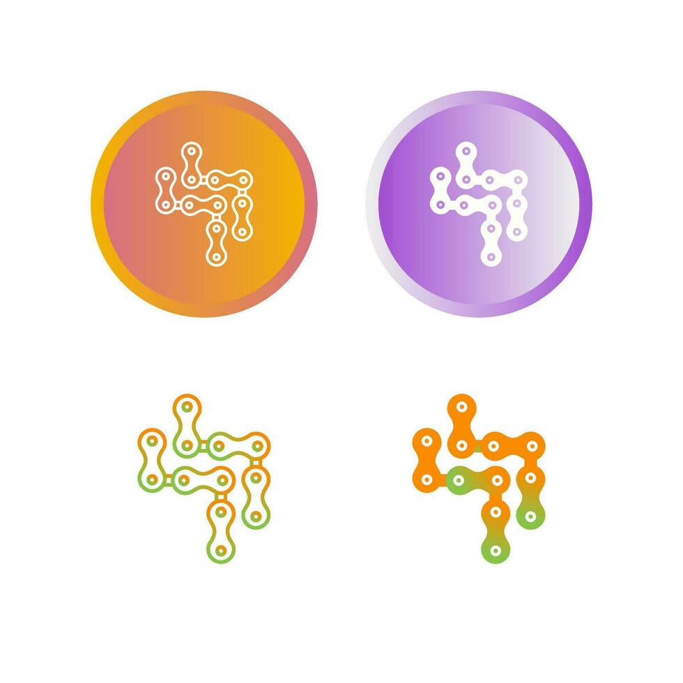 Cycle Chain Vector Icon
