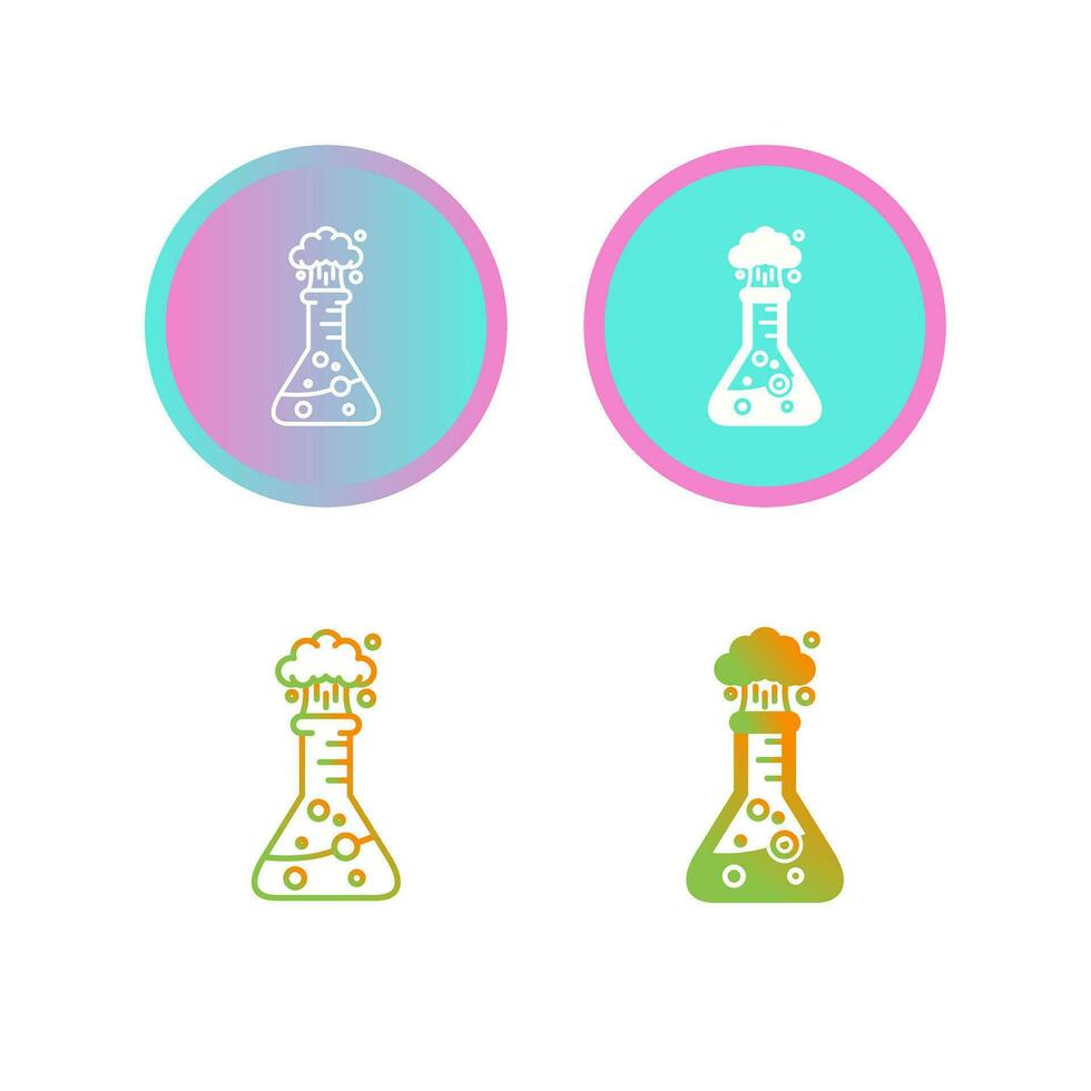 Lab Explosion Vector Icon