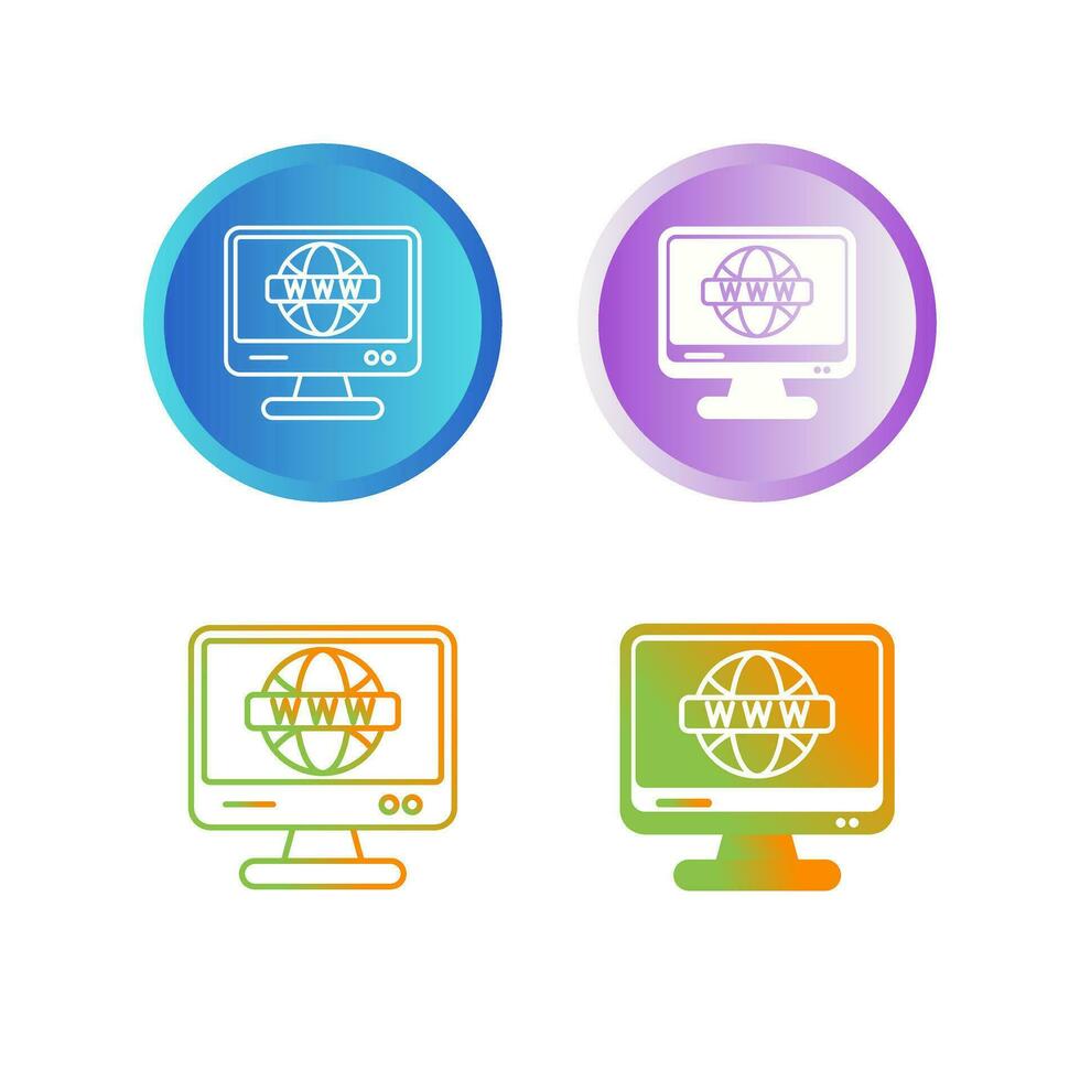 World Wide Vector Icon