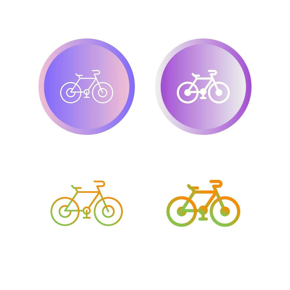 icono de vector de bicicleta