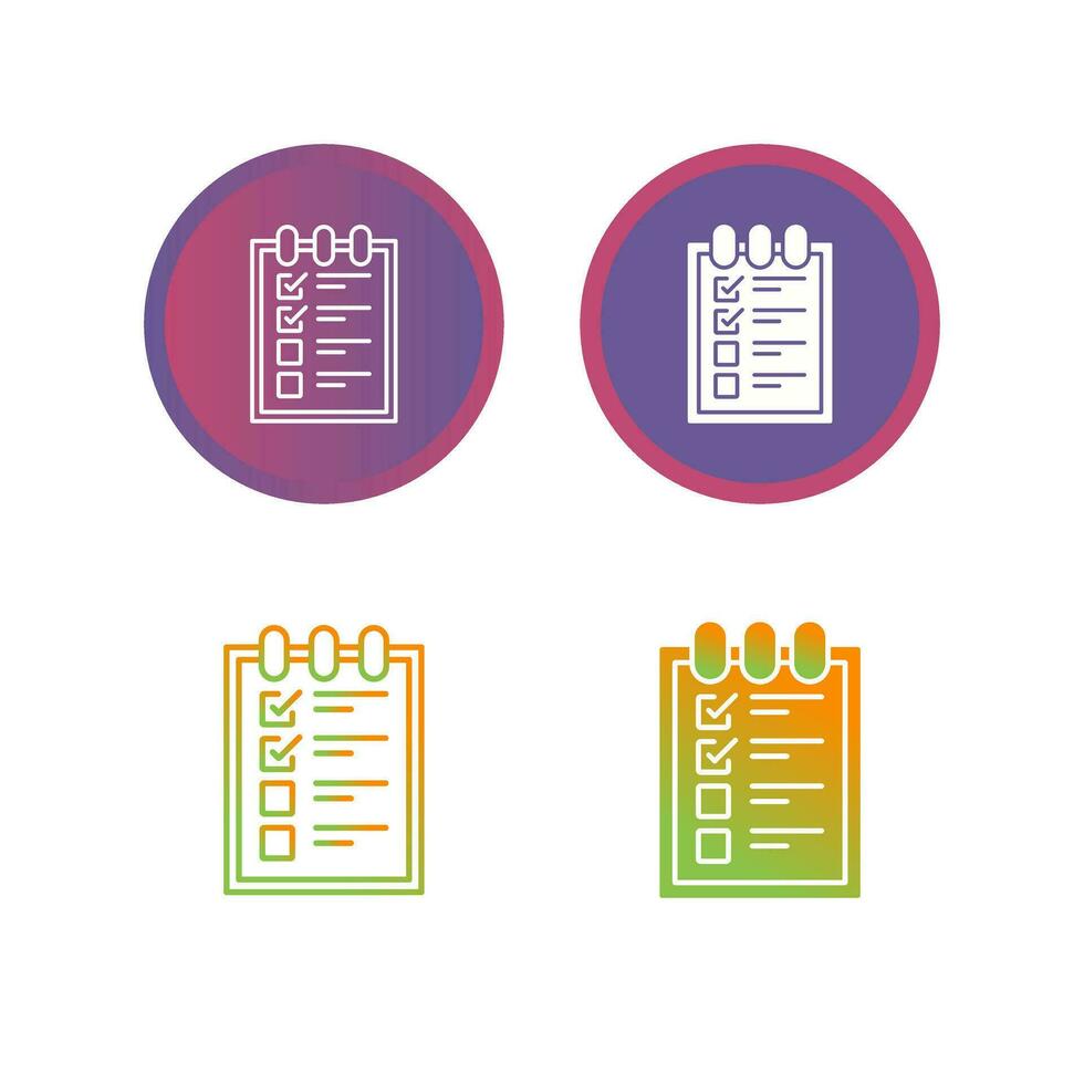 Check List Vector Icon