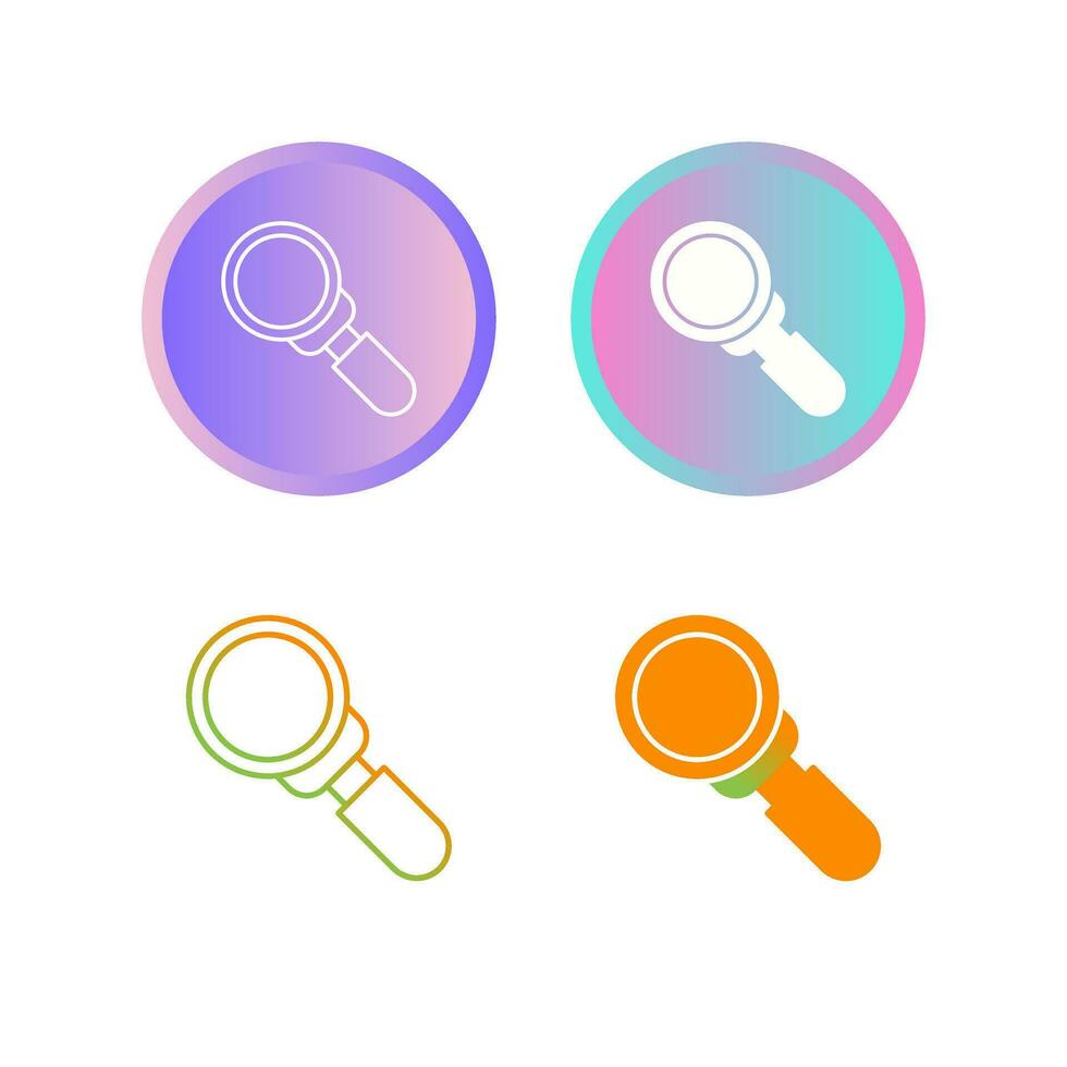 Magnifying Glass Vector Icon