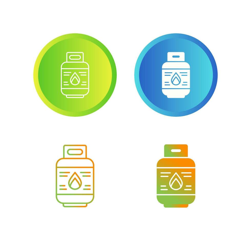 Gas Bottle Vector Icon