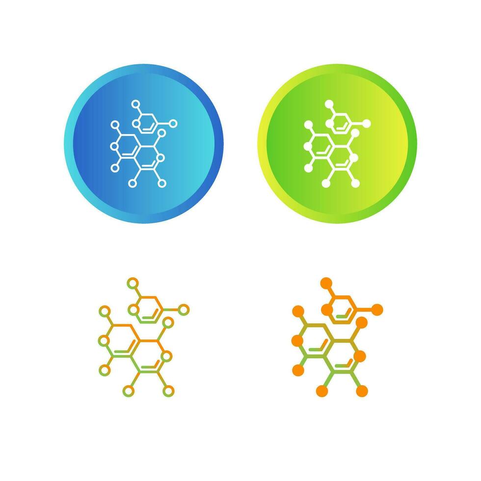 Molecules Vector Icon
