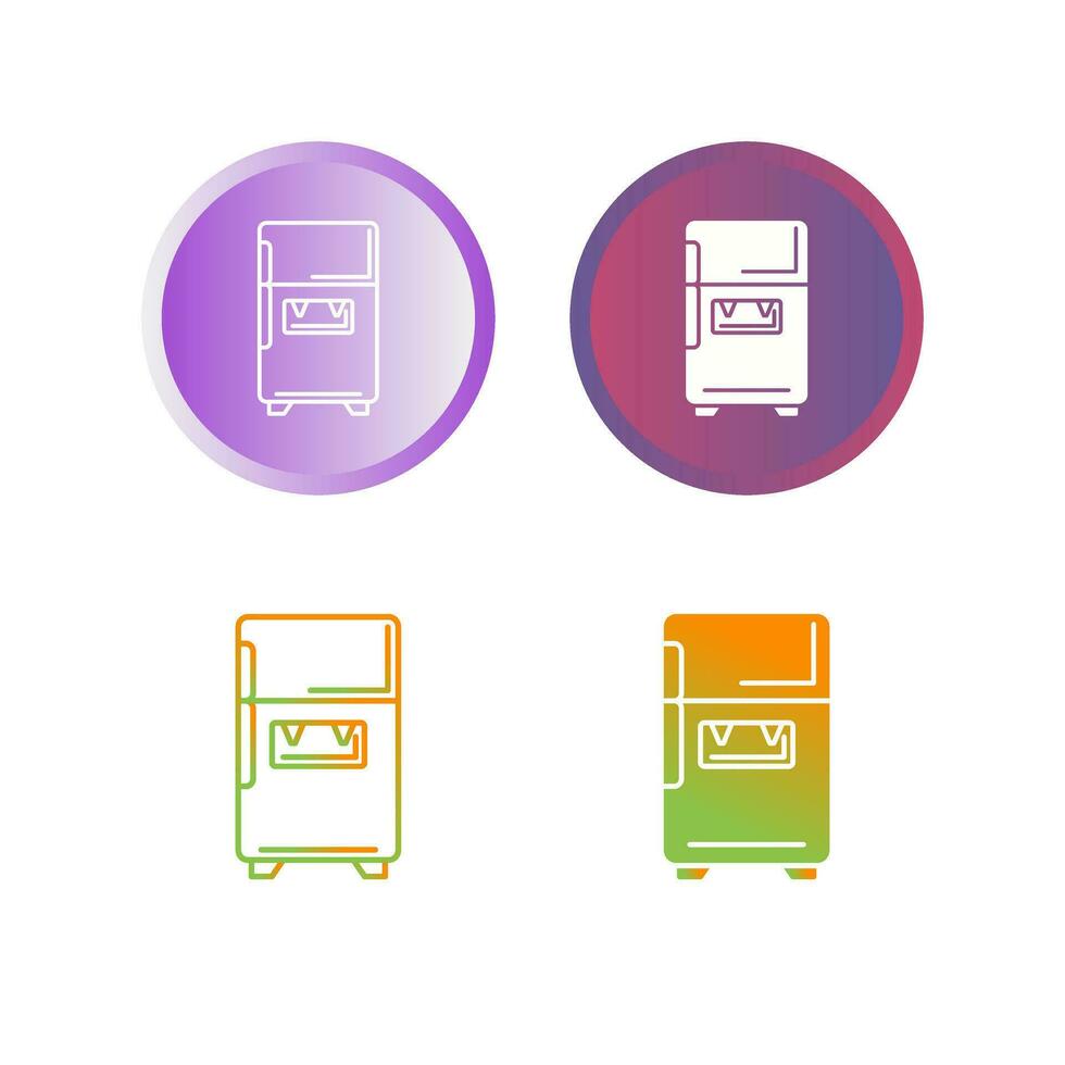 Refrigerator Vector Icon