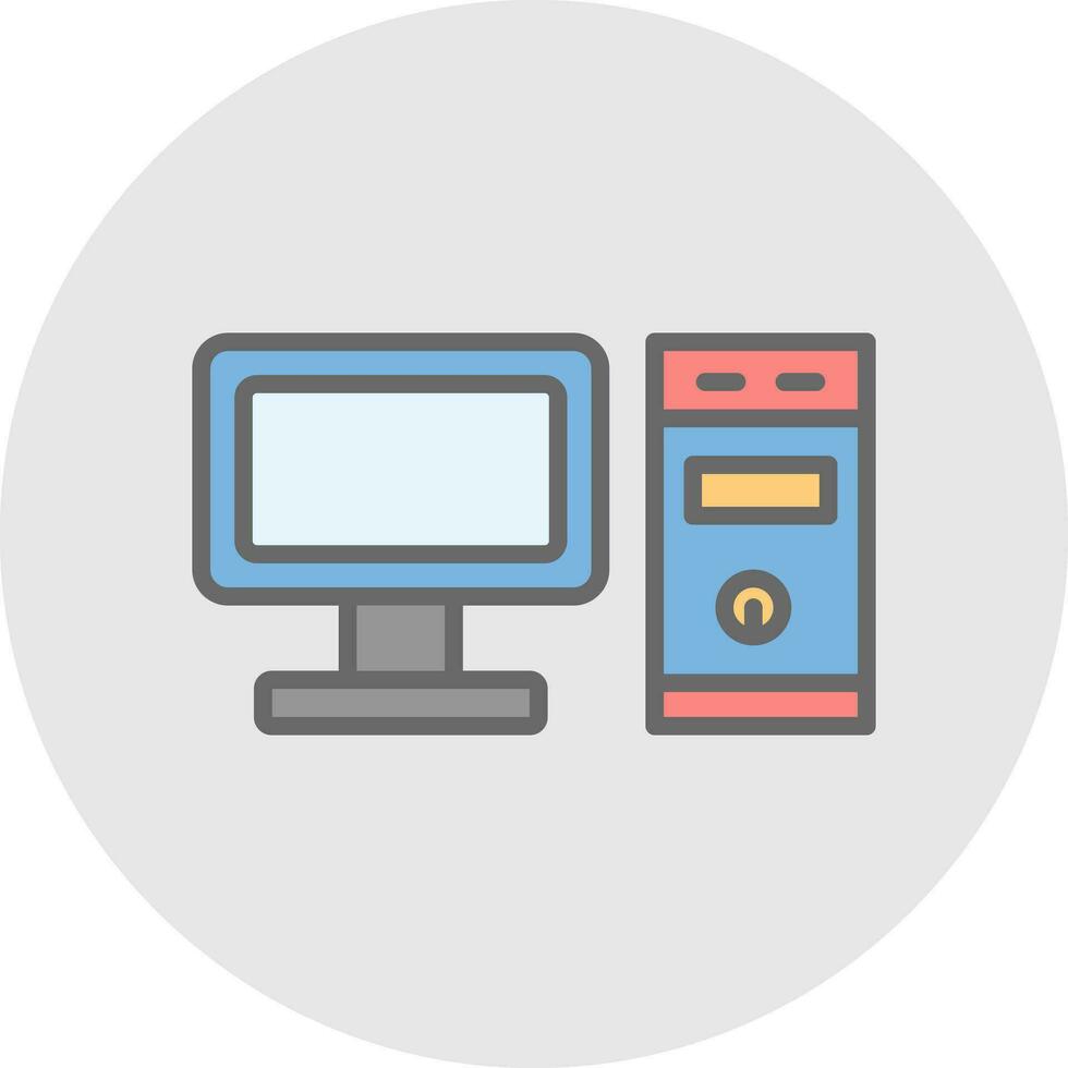 Computer Vector Icon Design