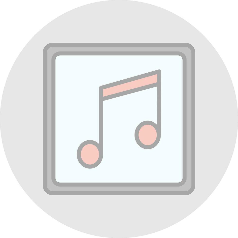 música y multimedia vector icono diseño