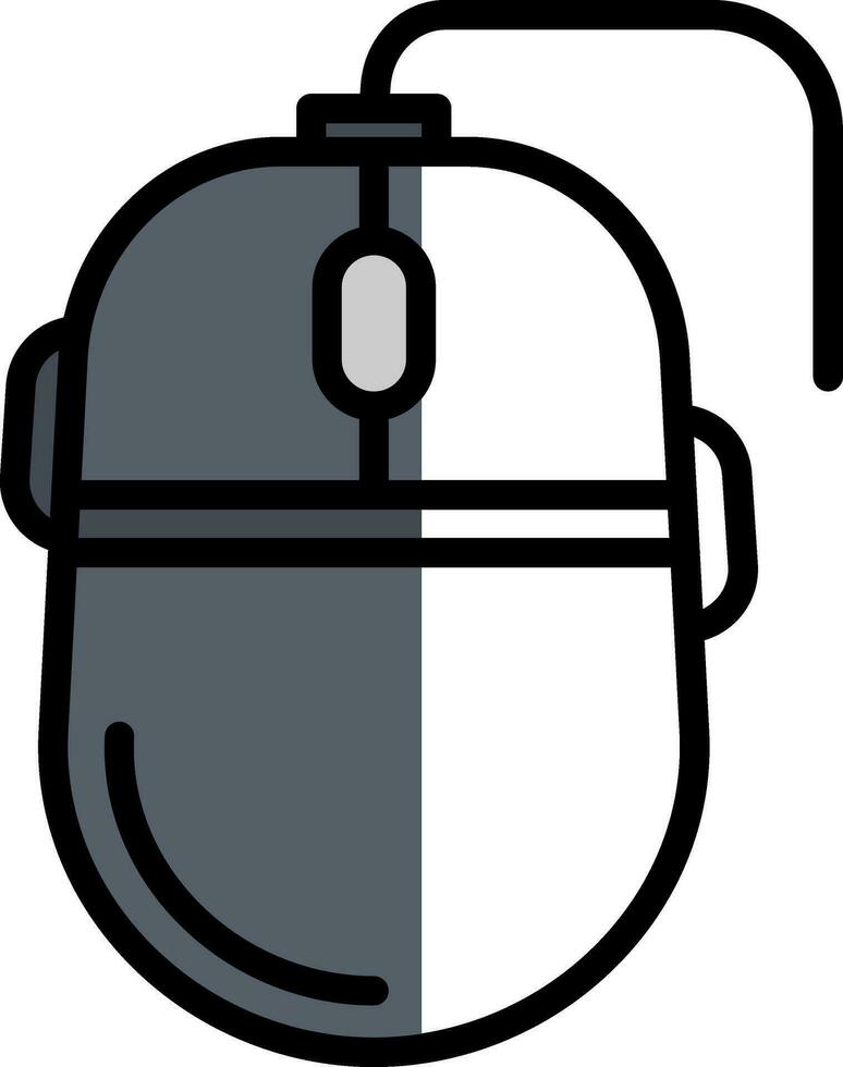 Computer Mouse Vector Icon Design