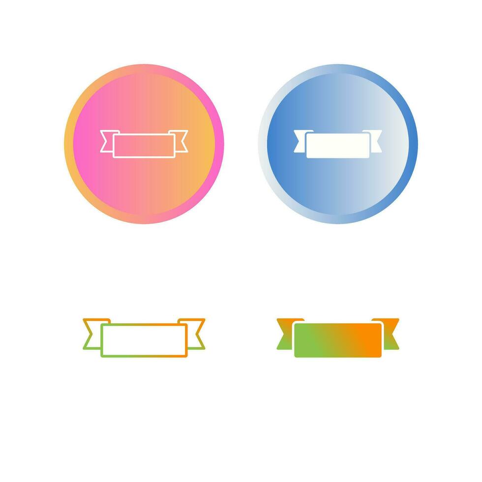 Banner Vector Icon