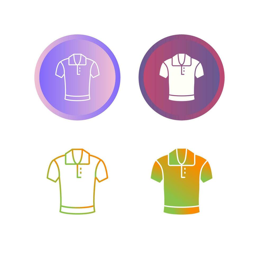 Polo Shirt Vector Icon