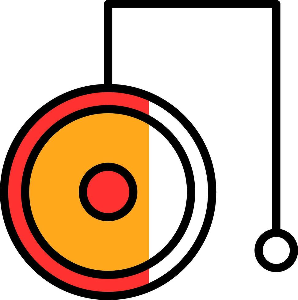 Yoyo Vector Icon Design