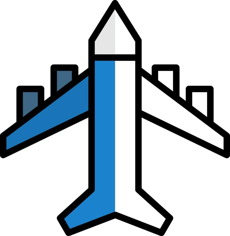 Plane Vector Icon Design