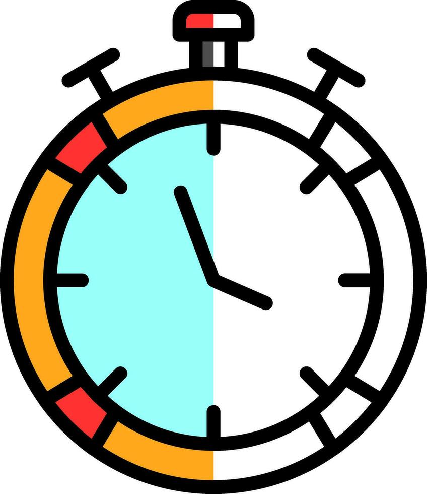 diseño de icono de vector de tiempo