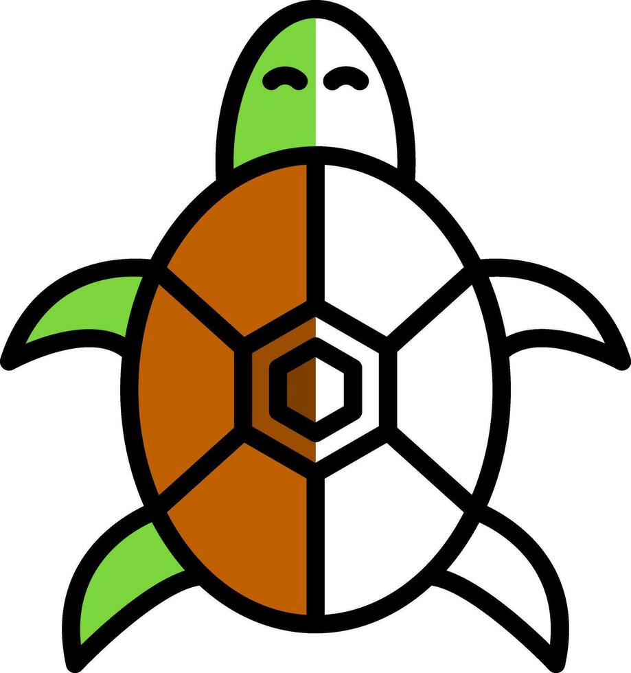 diseño de icono de vector de tortuga