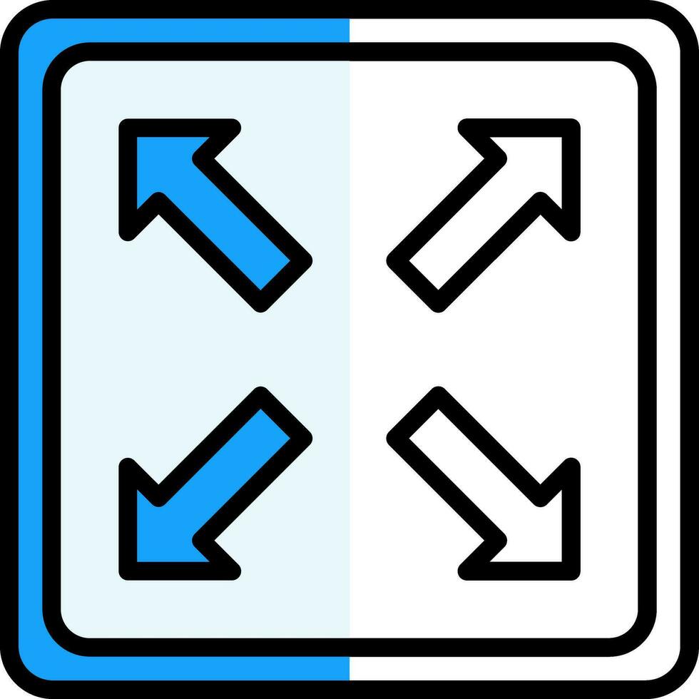 Expand Vector Icon Design