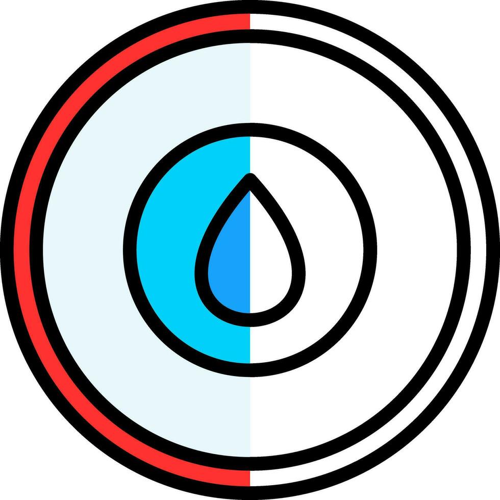 Waterdrop Vector Icon Design