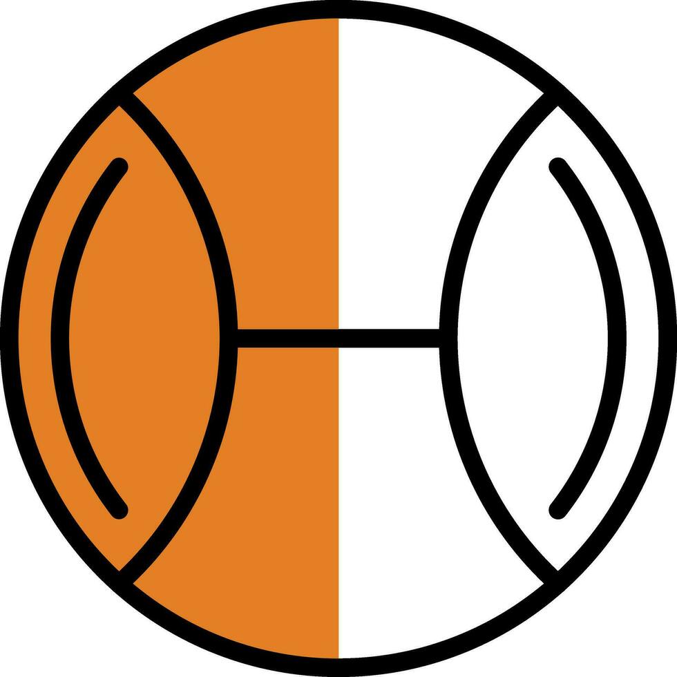 Basketball Vector Icon Design