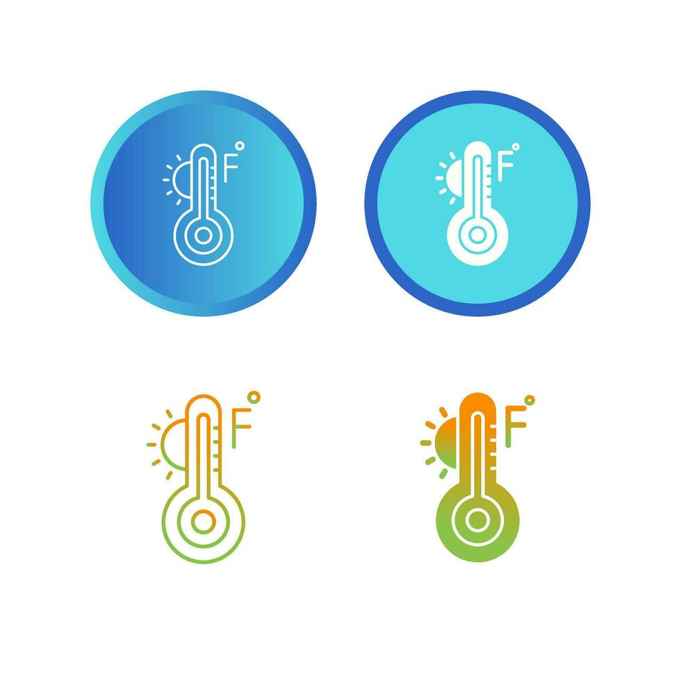 Fahrenheit Vector Icon