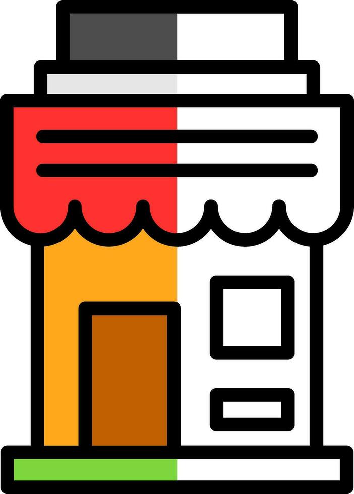 diseño de icono de vector de tienda