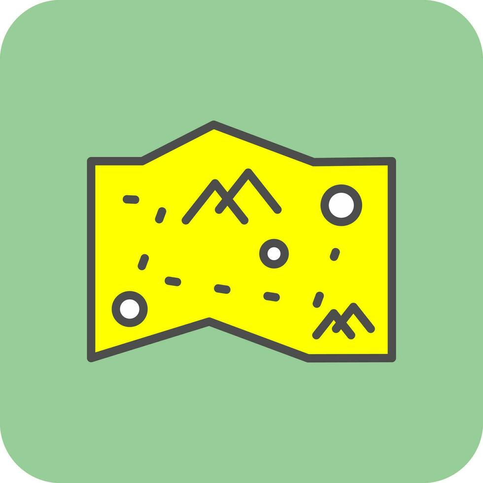 Map Vector Icon Design