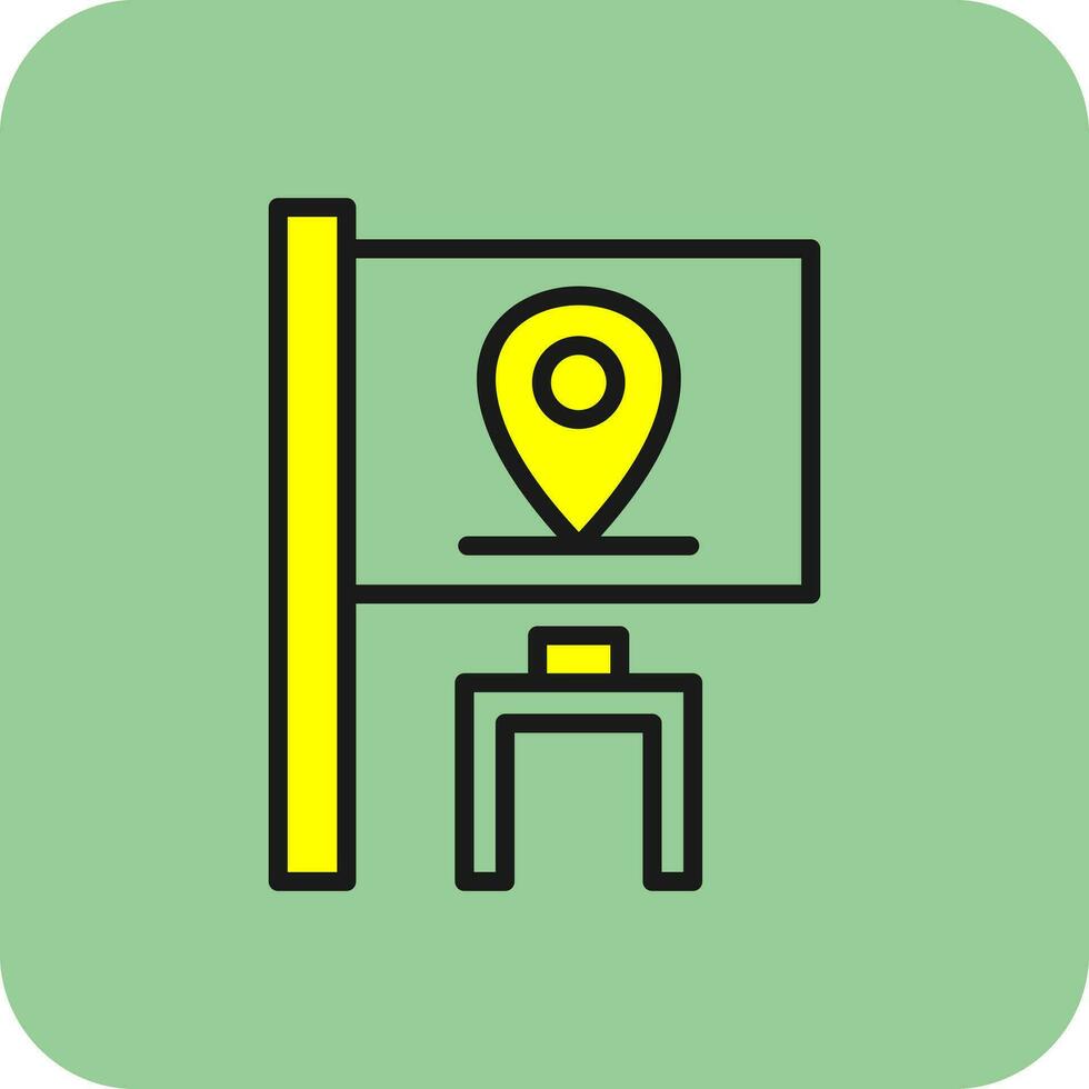 Checkpoint Vector Icon Design