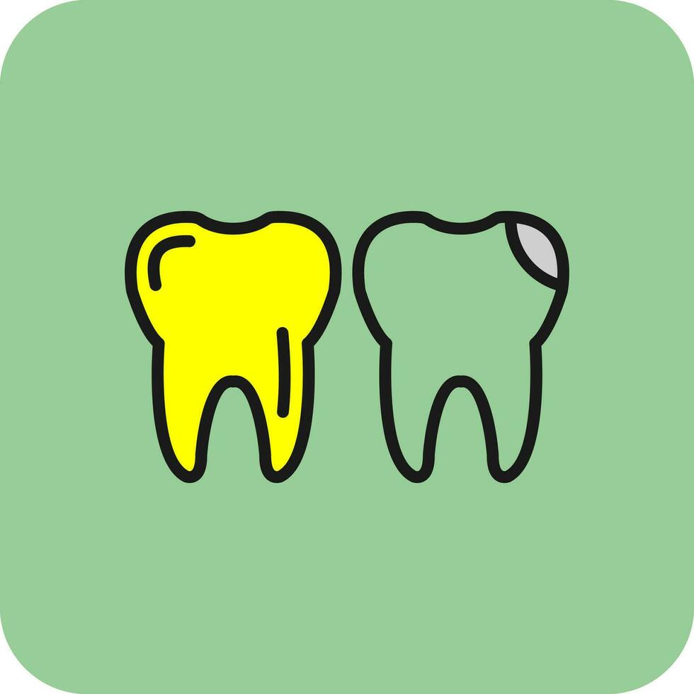 Tooth Vector Icon Design