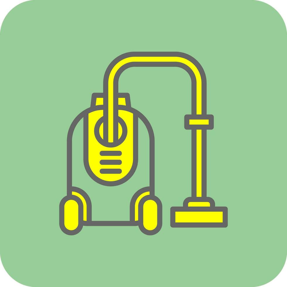 Vacuum Cleaner Vector Icon Design