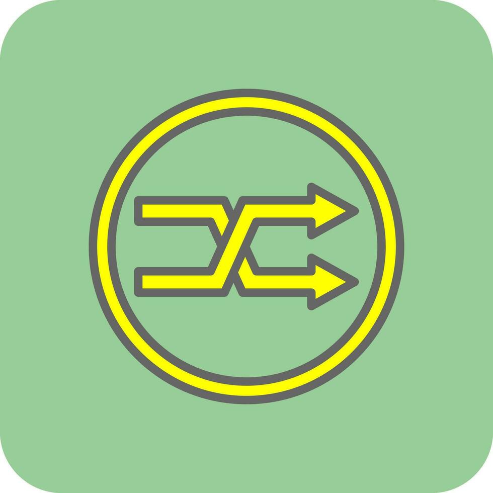 Shuffle Vector Icon Design
