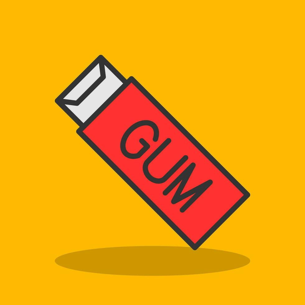 Chewing Gum Vector Icon Design