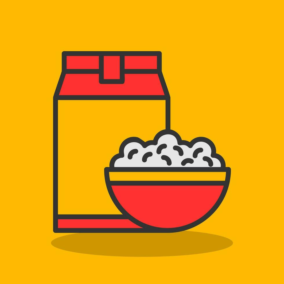 Cereal Vector Icon Design