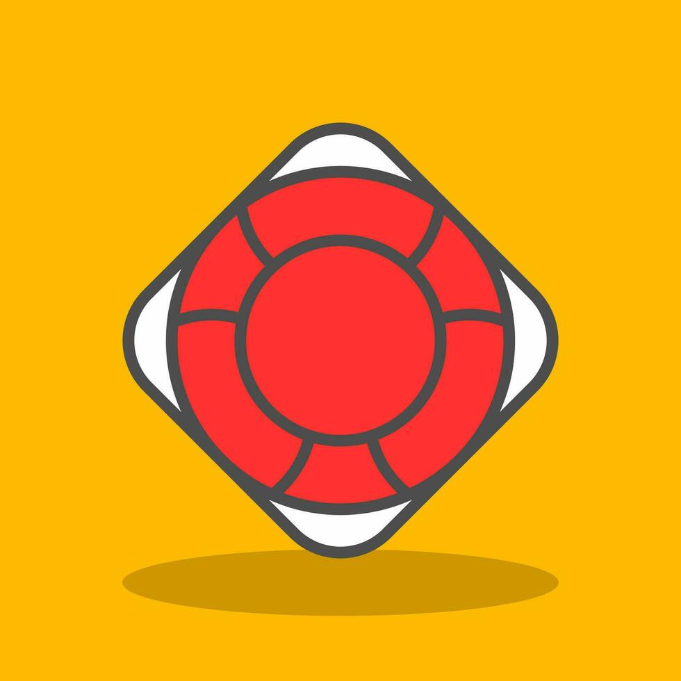 Life Saver Vector Icon Design