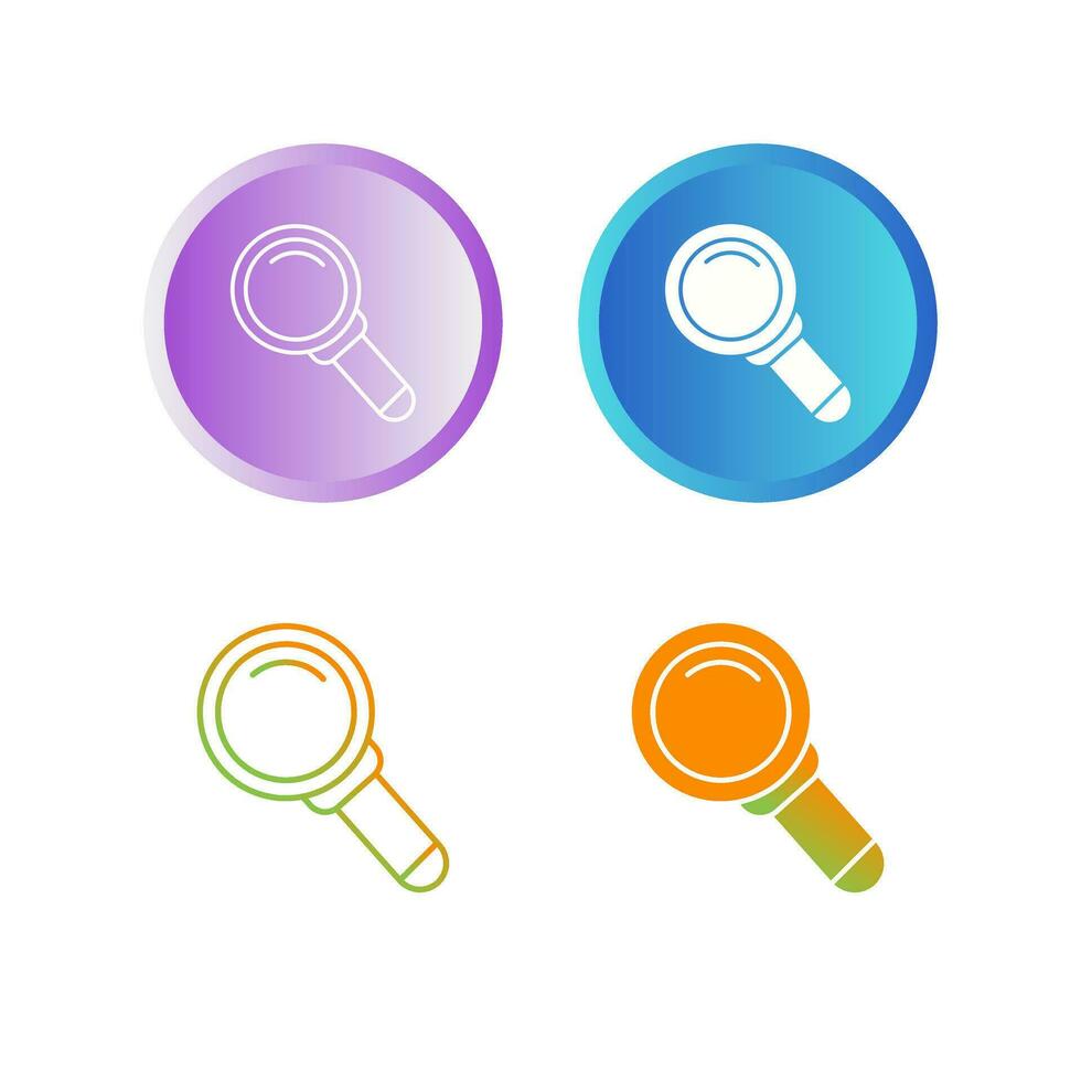 Magnifying Glass Vector Icon