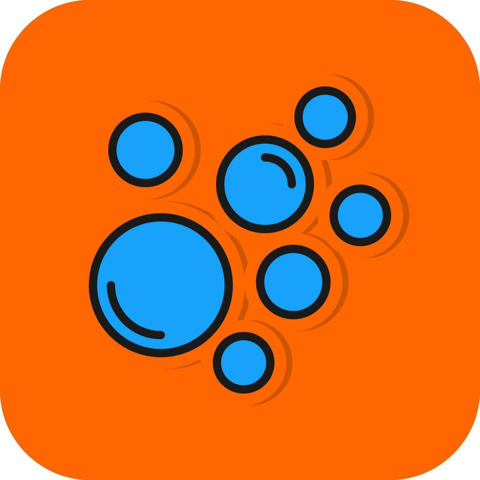 Bubbles Vector Icon Design
