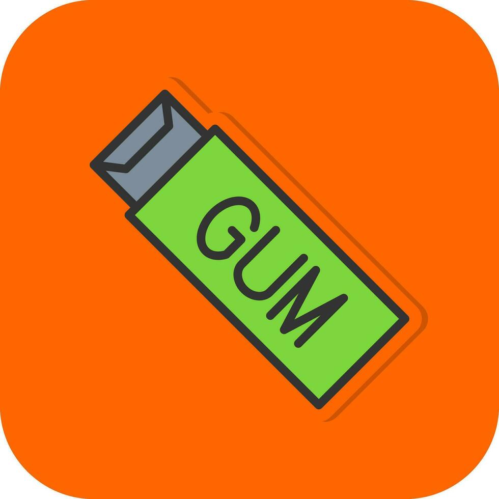 Chewing Gum Vector Icon Design
