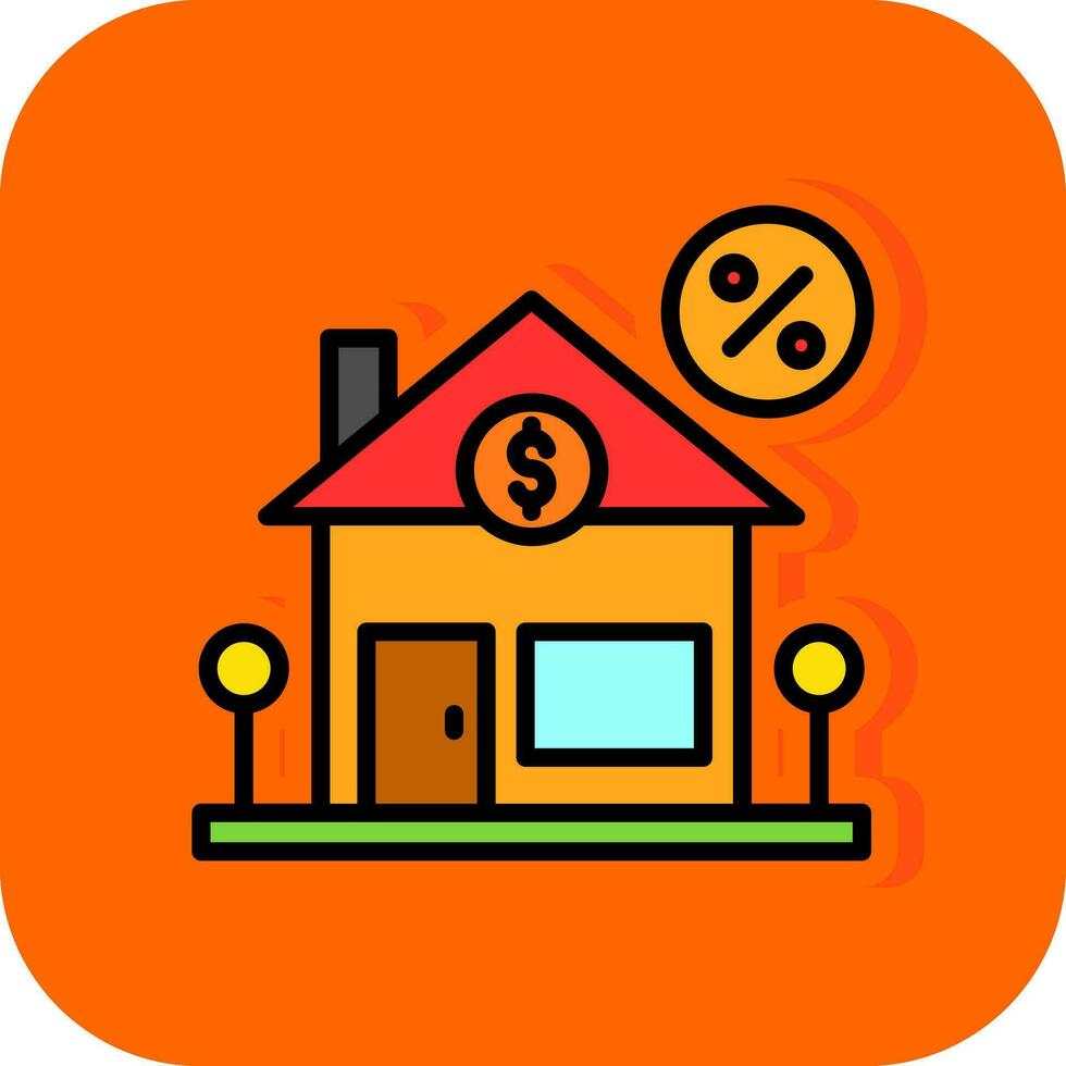 Home Loan Vector Icon Design