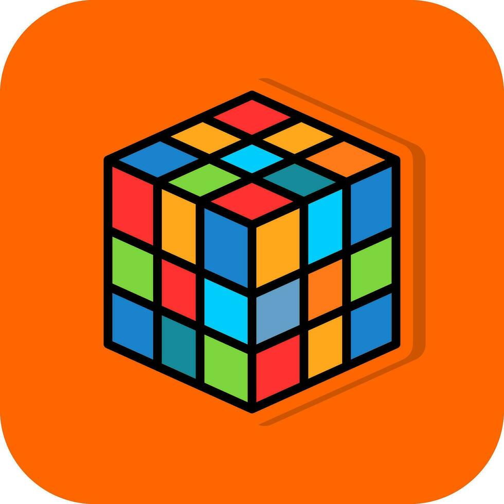 rubik vector icono diseño